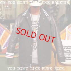 画像1: RALEIGH/  “If You Don’t Like The Raleigh, You Don’t Like Punk Rock.” MELTON LEATHER JACKET