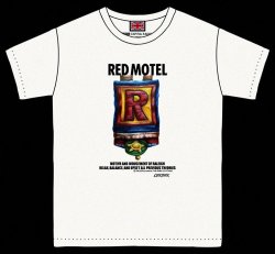 画像1: RALEIGH/ Symbolic of REDMOTEL ”ア〜ルの紋章” Red Motel 20th Anniversary T-SHIRTS (2021 Ver.)