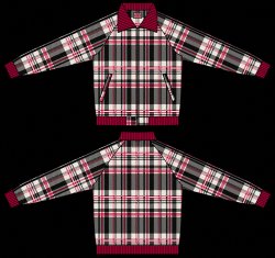 画像1: RALEIGH/  “The JUBILEE CROWN (Britpop Is Dead)” TARTAN CHECK TRACK JACKET