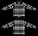 RALEIGH/  “The JUBILEE CROWN (Britpop Is Dead)” TARTAN CHECK TRACK JACKET