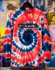 RALEIGH /  “Madchester – RBC Capital Radio” Tie-Dye L/S T-SHIRTS (Loose Fit)