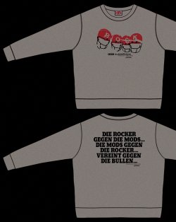 画像1: RALEIGH/ ”R.B.C QUADROPHENIA” 20th Anniversary　C/N SWEAT