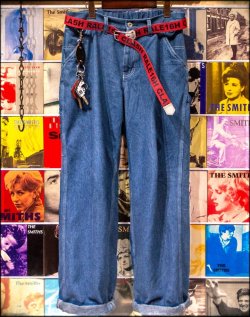 画像1: RALEIGH /  “A.K.A. 毛沢東” BONDAGE PAINTER PANTS (Wide Tapered)