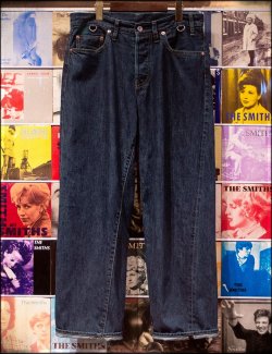 画像1: RALEIGH /   “The Ominous Decade (Past66 Model)” VINTAGE DENIM TROUSERS (Wide Tapered)