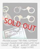 画像: RALEIGH / FINGER-SIZED “HANDCUFFS” PINS