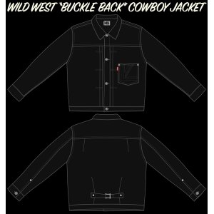 画像: RALEIGH /RALEIGH jean “WILD WEST BUCKLE BACK” COWBOY JACKET