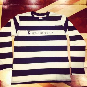 画像: QUADROPHENIA”囚人”BORDER L/S TEE