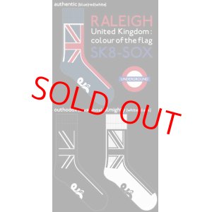 画像: RALEIGH /“United Kingdom : colour of the flag” SK8 SOX