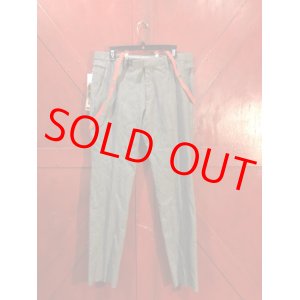 画像: PERMANENT SLIDER /BUZZ CUT TROUSERS (with THIN RED LINE SUSPENDERS!!! )