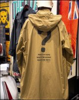 画像:  RALEIGH /“What’s My Name? What’s The Answer? What’s The Truth?” WATER RESISTANT COAT