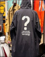 画像:  RALEIGH /“What’s My Name? What’s The Answer? What’s The Truth?” WATER RESISTANT COAT