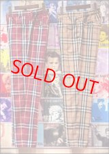 画像: RALEIGH /  “LET’S STICK TOGETHER” TARTAN CH-CHECK TROUSERS
