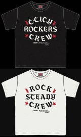 画像: RALEIGH/ Iron-On Letters “CLA5H CITY ROCKERS CREW” vs “ROCK STEADY CREW” T-SHIRTS (Loose Fit)