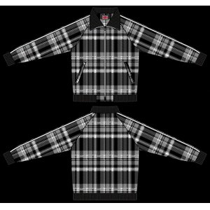 画像: RALEIGH/  “The JUBILEE CROWN (Britpop Is Dead)” TARTAN CHECK TRACK JACKET