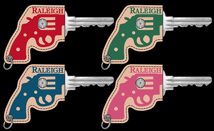 画像: RALEIGH /"44口径" PISTOL KEY COVER 