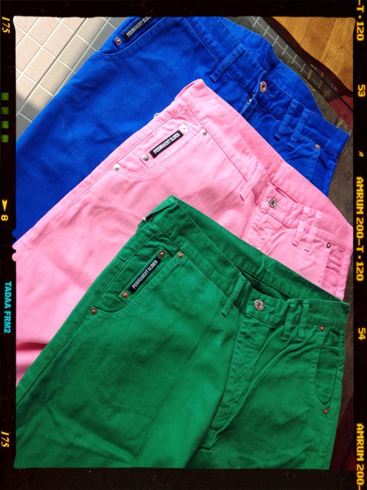 画像1: PERMANENT SLIDER /80's COLOR PANTS