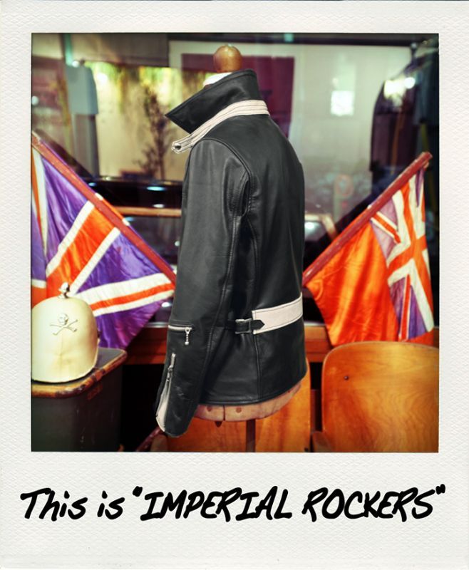 画像: RALEIGH /RALEIGH “IMPERIAL ROCKERS” SINGLE LEATHER JACKET