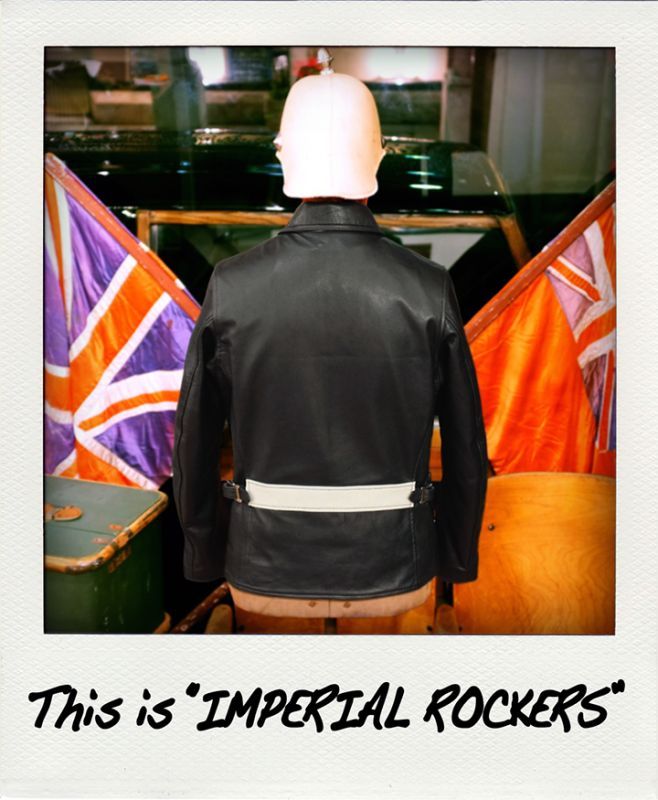 画像: RALEIGH /RALEIGH “IMPERIAL ROCKERS” SINGLE LEATHER JACKET