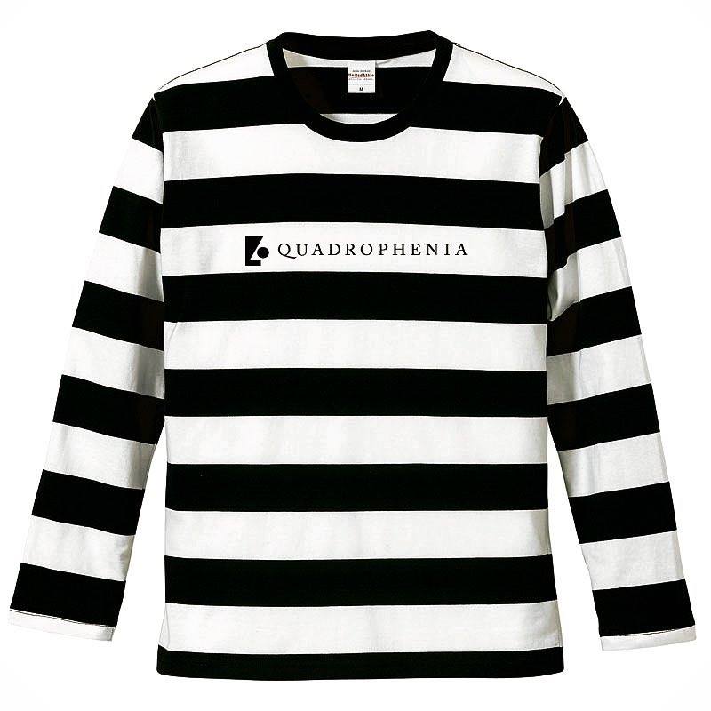 画像: QUADROPHENIA”囚人”BORDER L/S TEE