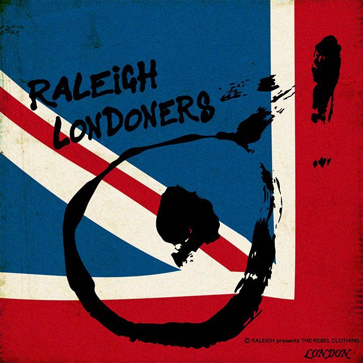 画像: RALEIGH / LONDONERS “WAVE A UNION FLAG” or “£ STERLING” KNAPSACK