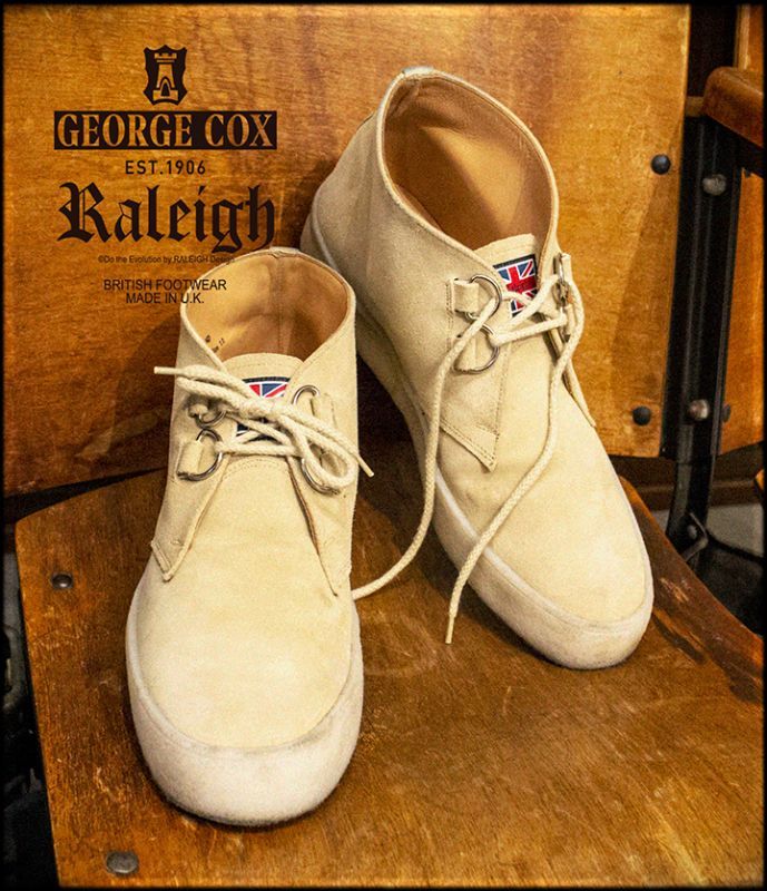 画像: RALEIGH／ GEORGE COX別注 POP-BOY SUEDE "DISCOTHEQUE" CHUKKA BOOTS