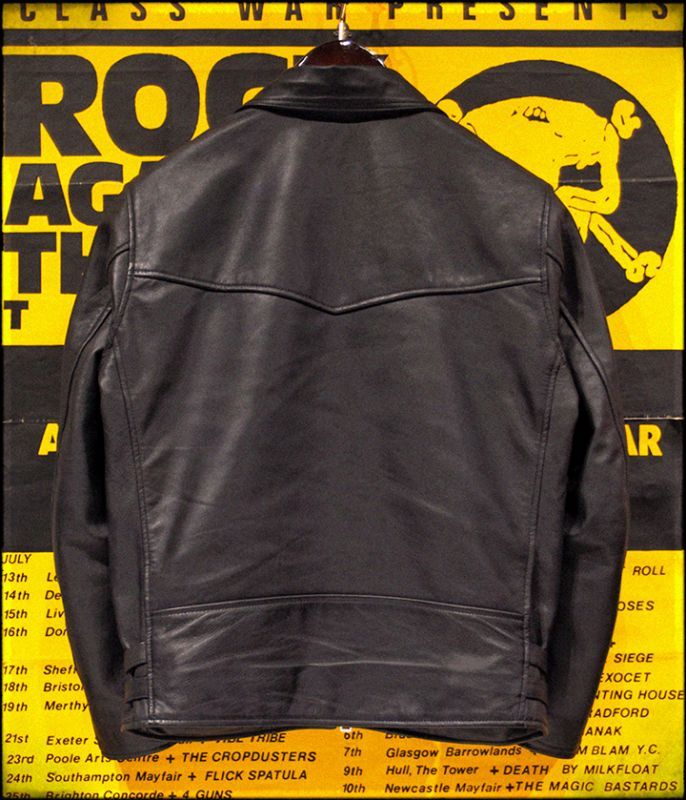 画像: RALEIGH/  RALEIGH  “龍動黒騎” BLANK LEATHER JACKET (LDN1977)