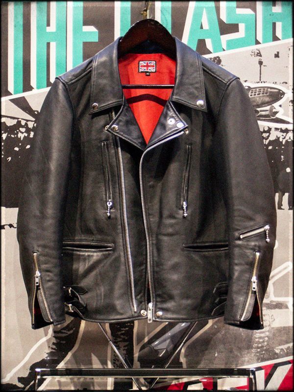 画像1: RALEIGH/  RALEIGH  “龍動黒騎” BLANK LEATHER JACKET (LDN1977)