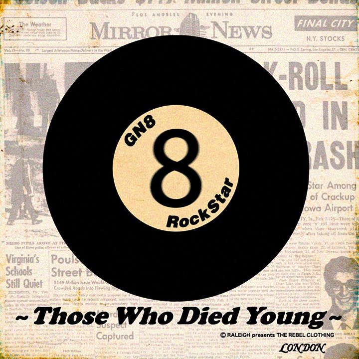 画像: RALEIGH/ starring  : GN8 ROCKSTAR “THOSE WHO DIED YOUNG” EYE GLASSES