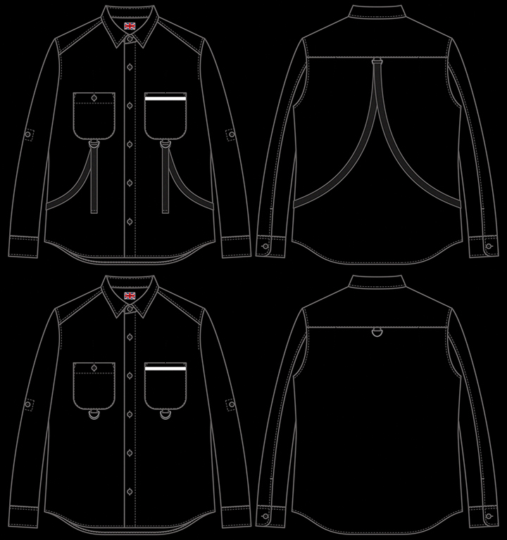 画像: RALEIGH/ “ROMANTICISM” DRESS CODE OR HARNESS UP SHIRTS