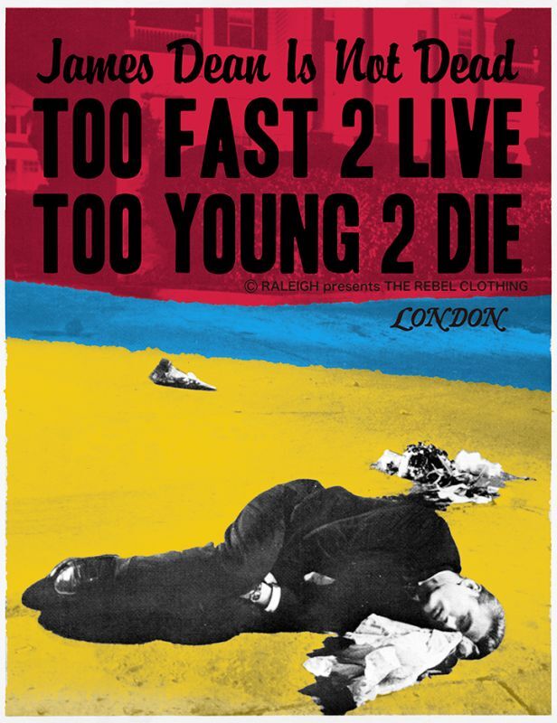 画像:  RALEIGH /  “TOO FAST 2 LIVE TOO YOUNG 2 DIE” M-65 ANTIHERO JACKET (Endless Vacation Ver.)