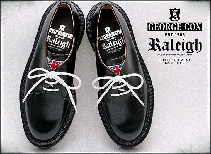 画像: RALEIGH／GEORGE COX別注  “KID THE Re:BOOT” 3EYELET OXFORD CREEPERS