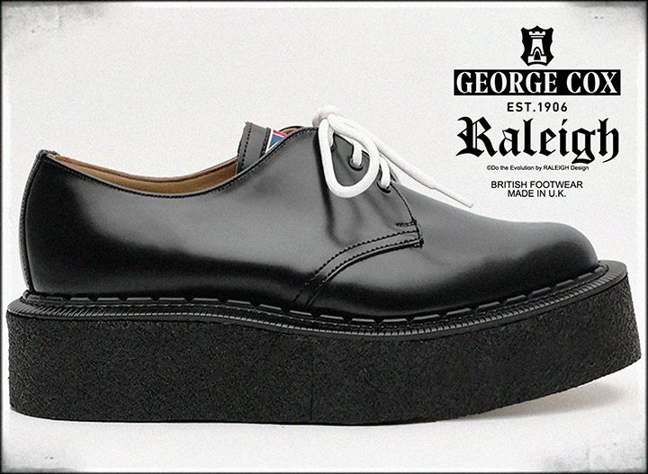 画像: RALEIGH／GEORGE COX別注  “KID THE Re:BOOT” 3EYELET OXFORD CREEPERS