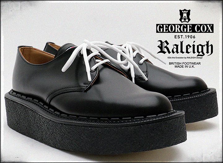 RALEIGH／GEORGE COX別注 “KID THE Re:BOOT” 3EYELET OXFORD CREEPERS