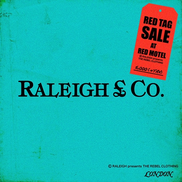 画像: RALEIGH / RALEIGH & Co.”THAT’S THE WAY IT IS” 脱力系90’s T-SHIRTS