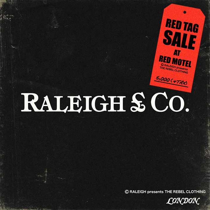 画像: RALEIGH / RALEIGH & Co.”THAT’S THE WAY IT IS” 脱力系90’s T-SHIRTS