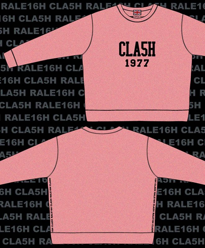画像: RALEIGH/RALE16H UNIVERSITY “CLA5H 1977” C/N VINTAGE SWEAT (Loose Fit)