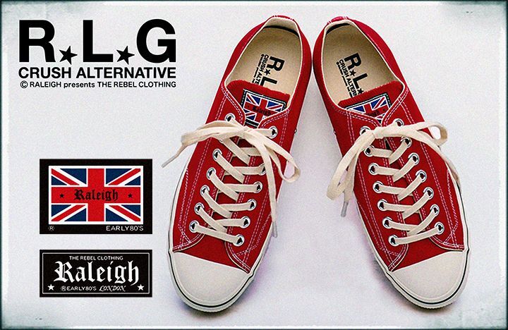 画像: RALEIGH／ “R.L.G CRUSH ALTERNATIVE” 原宿発ロンドン経由 Low-Cut SNEAKERS (Ver.1.01)