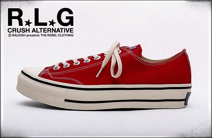 画像: RALEIGH／ “R.L.G CRUSH ALTERNATIVE” 原宿発ロンドン経由 Low-Cut SNEAKERS (Ver.1.01)