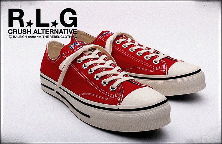 画像1: RALEIGH／ “R.L.G CRUSH ALTERNATIVE” 原宿発ロンドン経由 Low-Cut SNEAKERS (Ver.1.01)