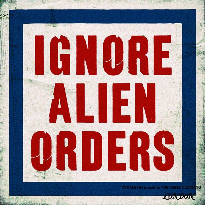 画像: RALEIGH/“Ignore Alien Orders in BEDROCK CITY” L/S T-SHIRTS