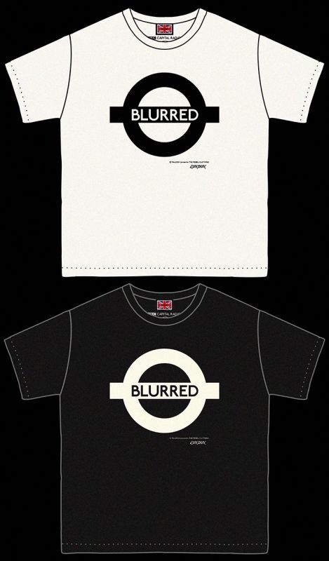 画像1: RALEIGH / “Chemical Blurred” London Tube T-SHIRTS (Loose Fit)