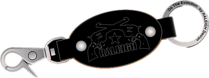 画像1: RALEIGH / “Hanging The Revolver” LEATHER KEY STRAP (2023Ver.)