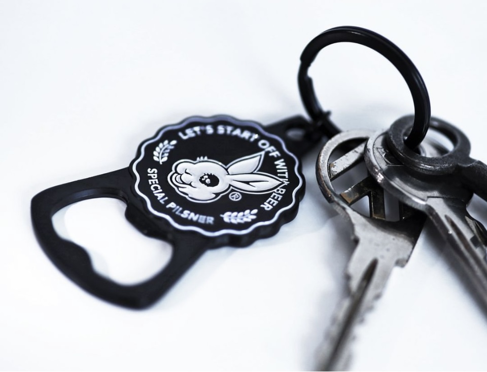 画像1: U.G / Bottle Opener Key Ring