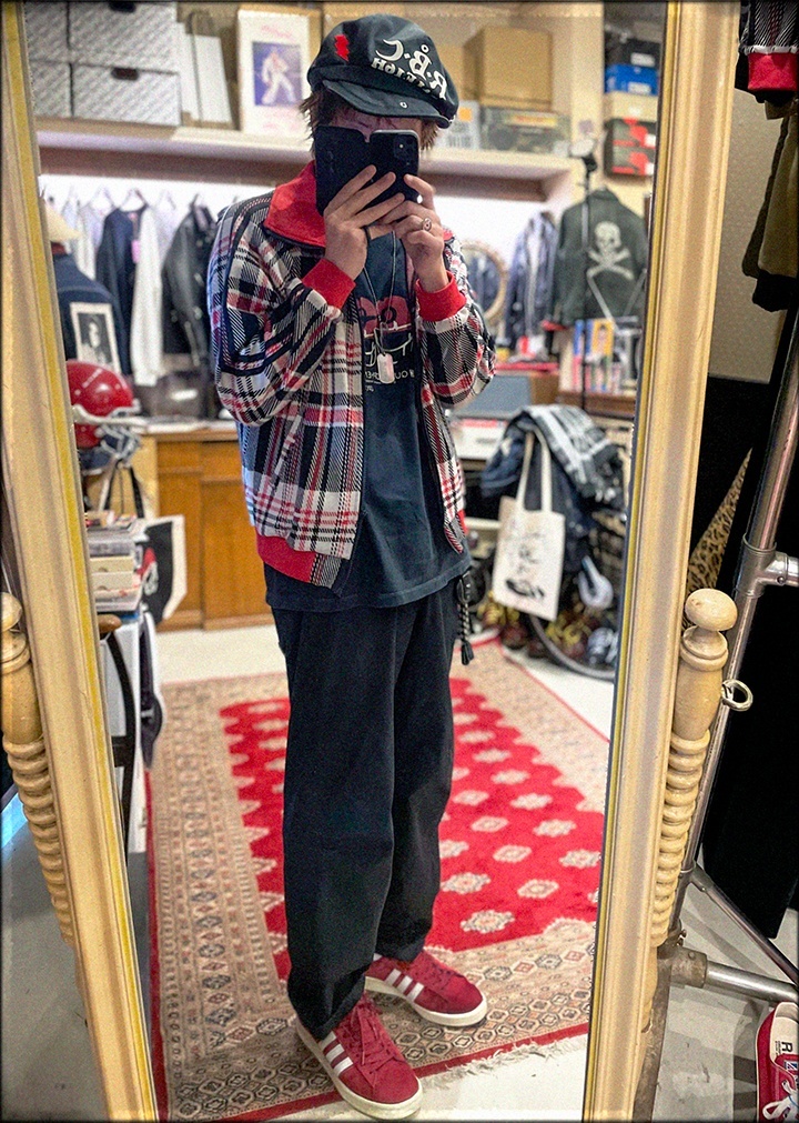 画像: RALEIGH/  “The JUBILEE CROWN (Britpop Is Dead)” TARTAN CHECK TRACK JACKET