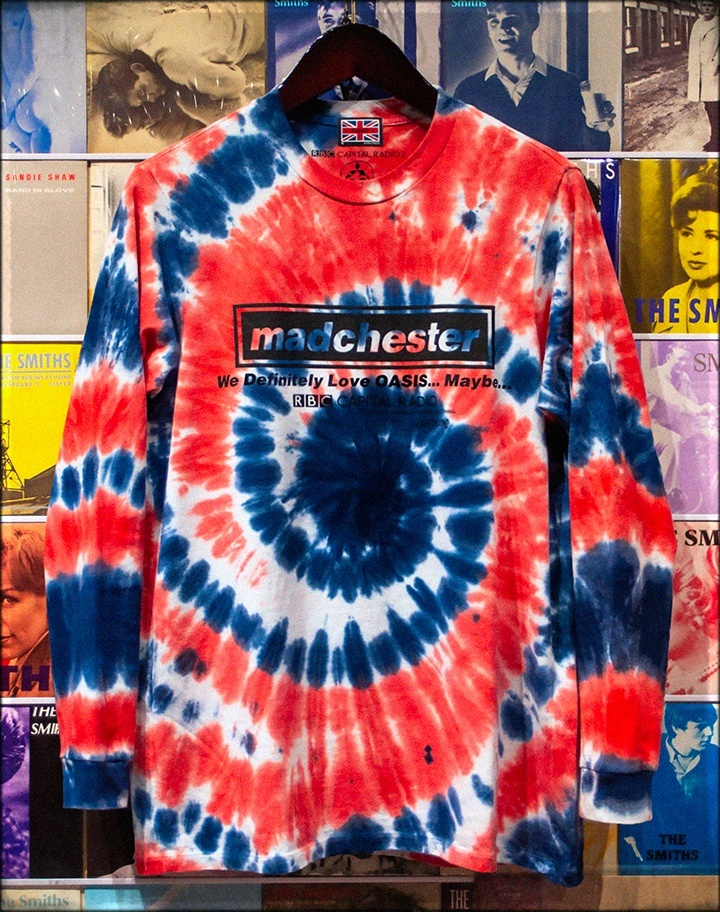 画像1: RALEIGH /  “Madchester – RBC Capital Radio” Tie-Dye L/S T-SHIRTS (Loose Fit)