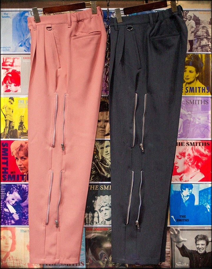 画像1: RALEIGH / “SPACE RENDEZ-VOUS” TWO-TUCK TROUSERS (Wide Tapered)