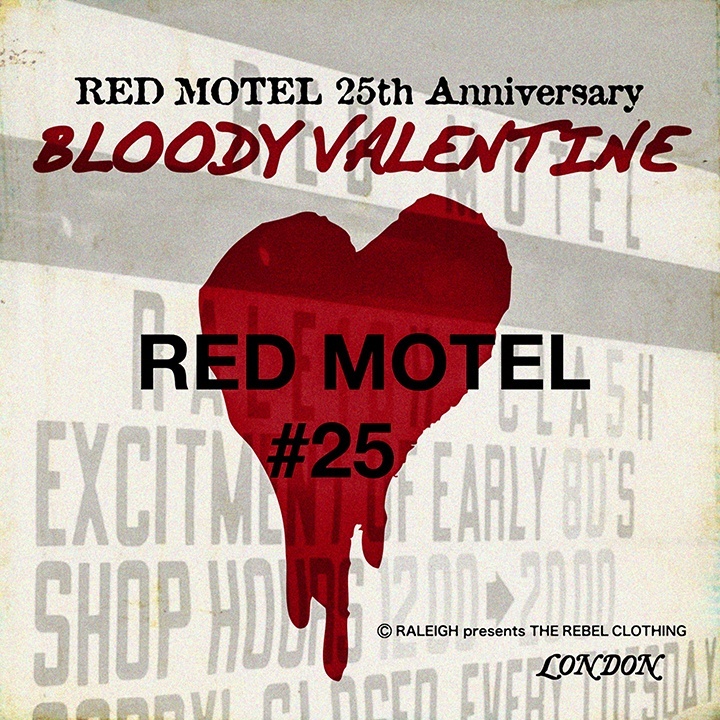 画像: RALEIGH/  〜This Is Your Bloody Valentine〜 BICOLOR LEATHER JACKET (RED MOTEL 25th Anniversary Ver.)