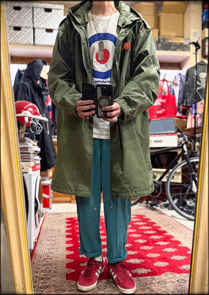 画像1: RALEIGH/ “Early May Bank Holiday” M51🔄M65 Either Way Works Fishtail Parka