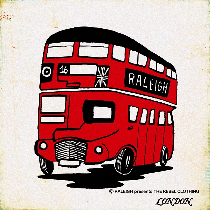 画像: RALEIGH /   “LONDON SOUVENIR SHOP” BOOTLEG T-SHIRTS