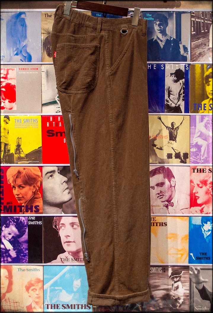 画像1: RALEIGH /   “A.K.A. 毛沢東” CORDUROY BONDAGE TROUSERS (Wide Tapered)